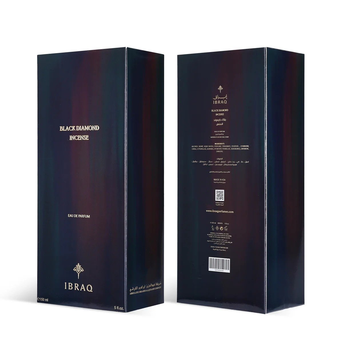 BLACK DIAMOND INSCENSE - 150 ML